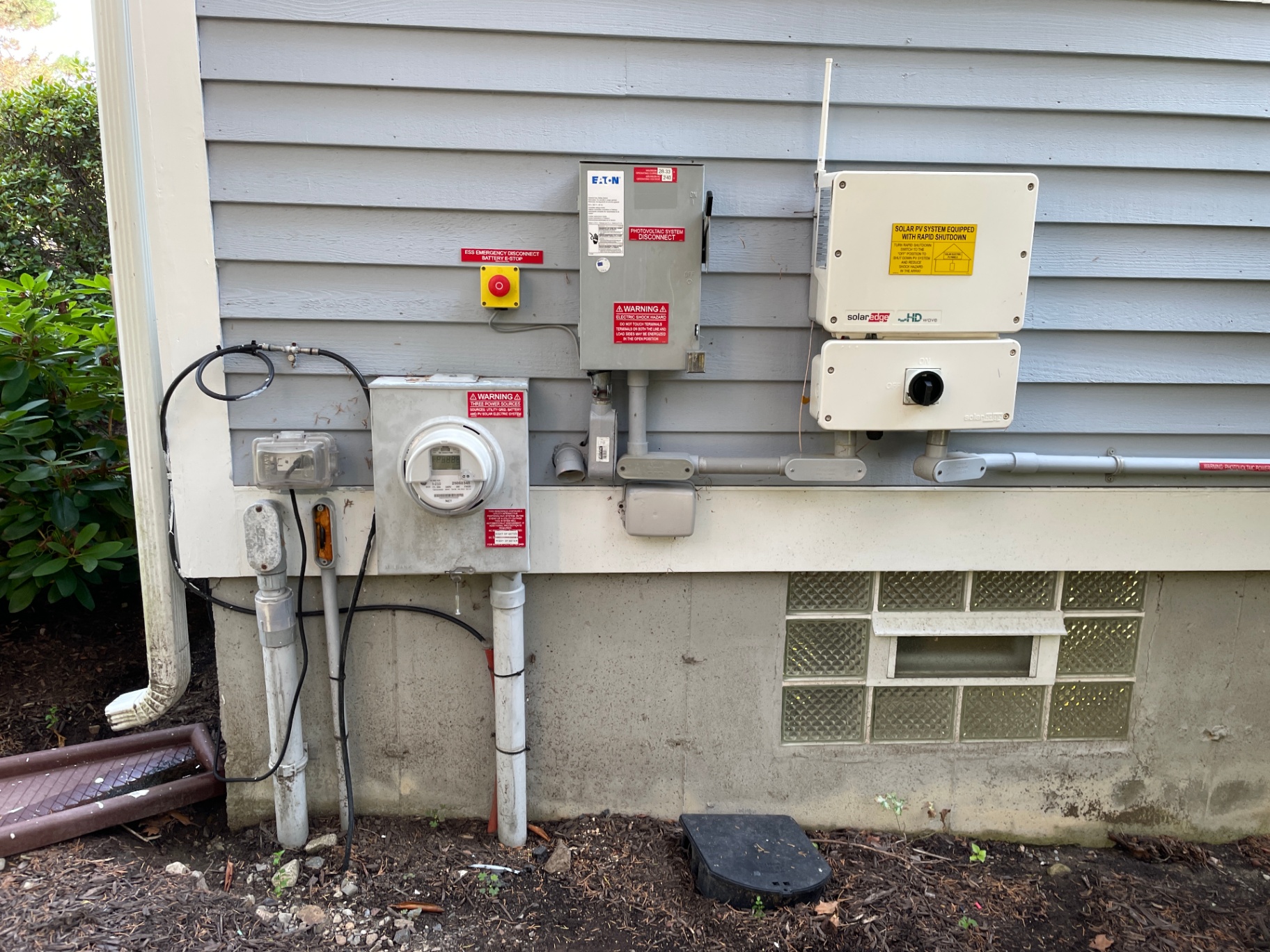 Exterior Service & SolarEdge Equipment